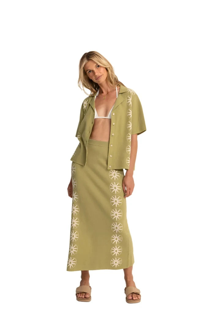 RHYTHM HORIZON KNITTED SKIRT PAL M