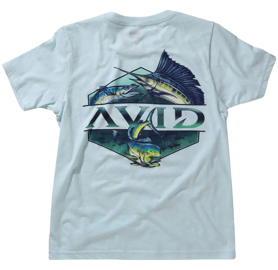 AVID YOUTH SLAMMED TEE SFM - Seafoam L