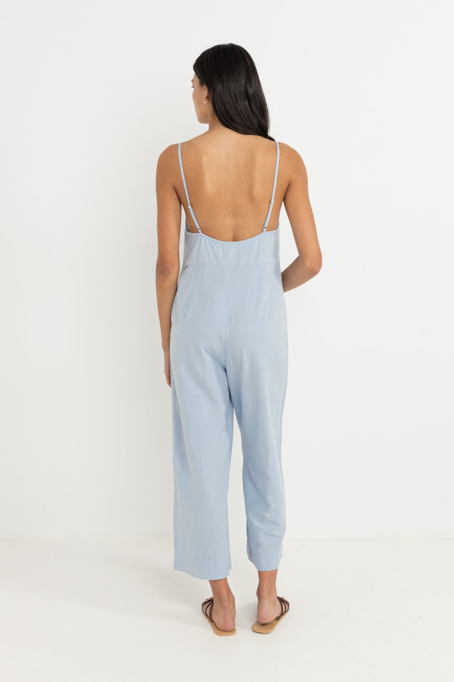 Rhythm Classic Jumpsuit 2024 BLU XS