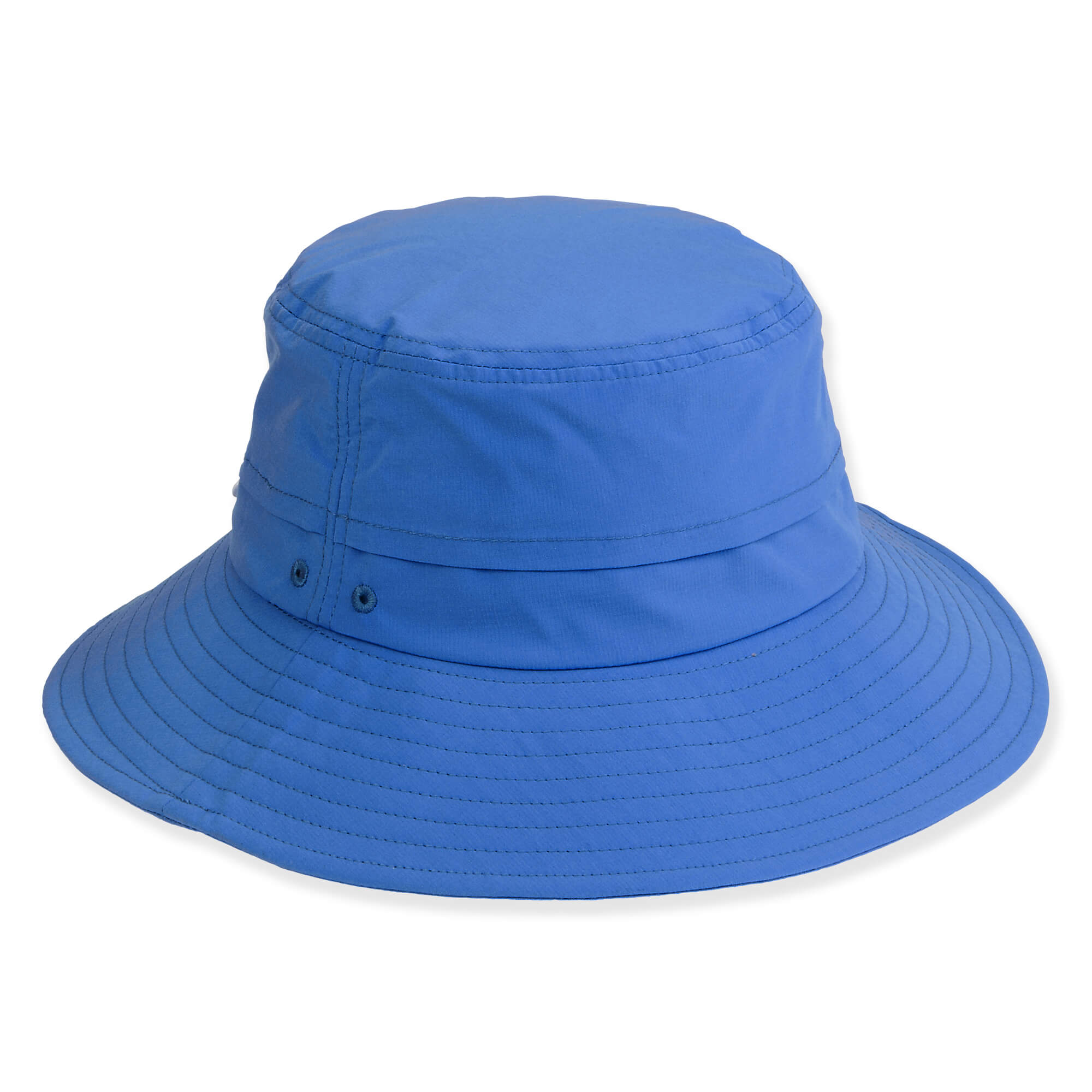 Sun N Sand Polyester Boonie Brim 3" BLUE OS