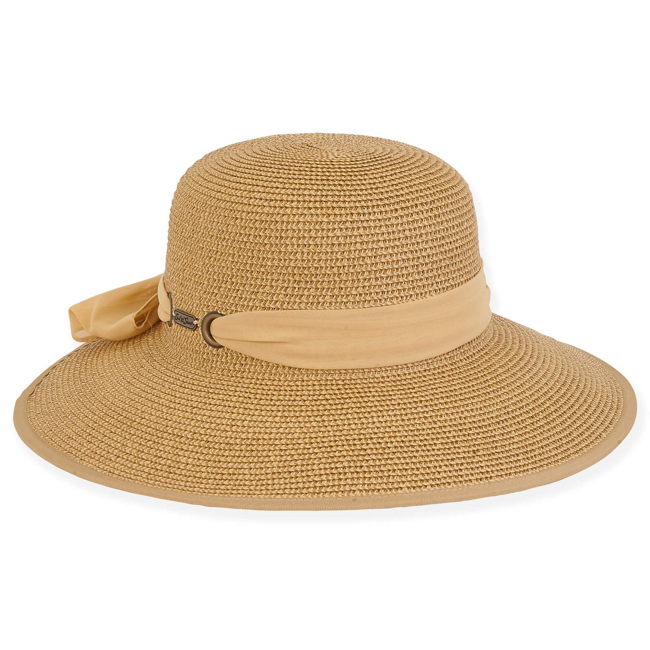 Sun N Sand Las Grutas Brim 4" hat TAN OS