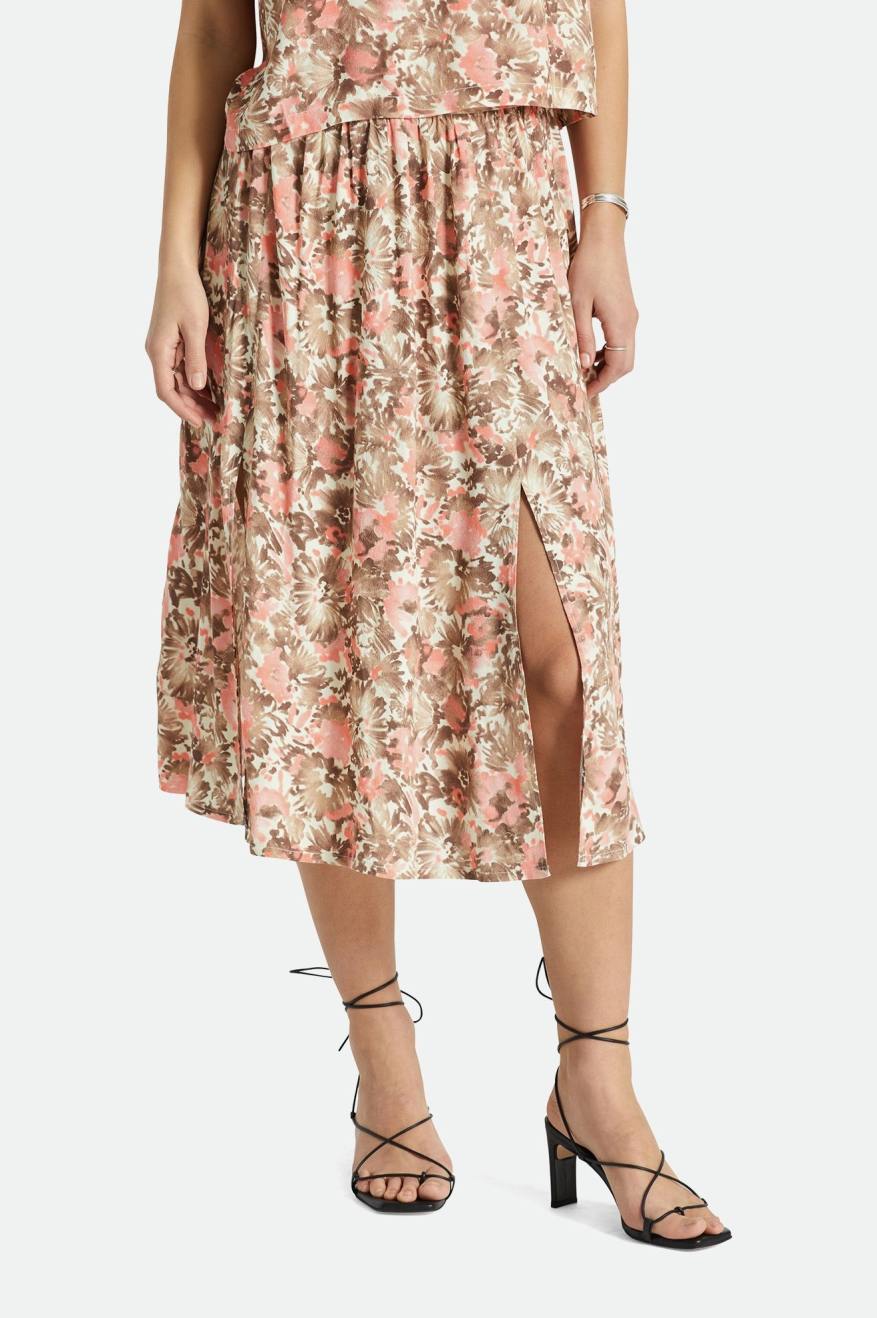 Brixton Capri Midi Skirt Pink Nectar XS
