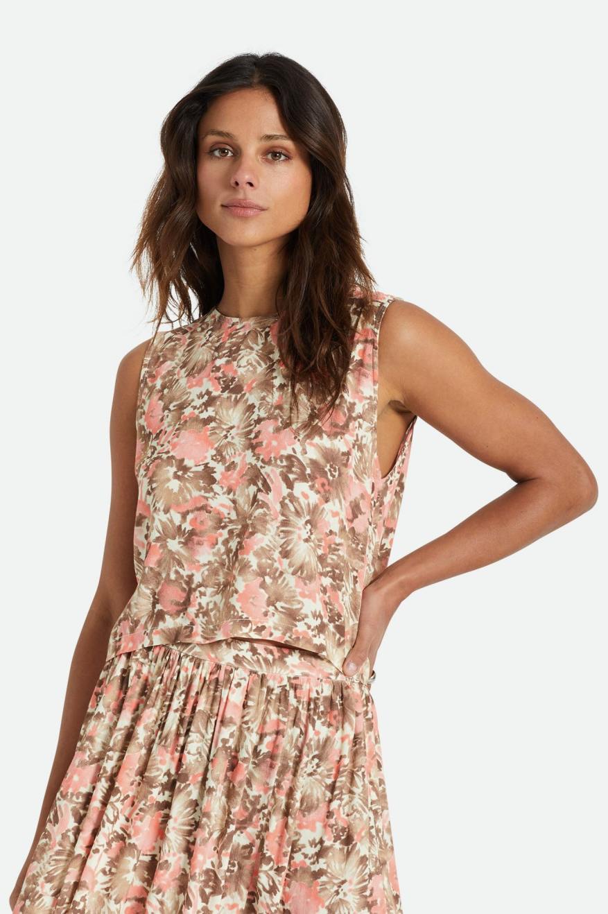 Brixton Capri Tank Pink Nectar XL