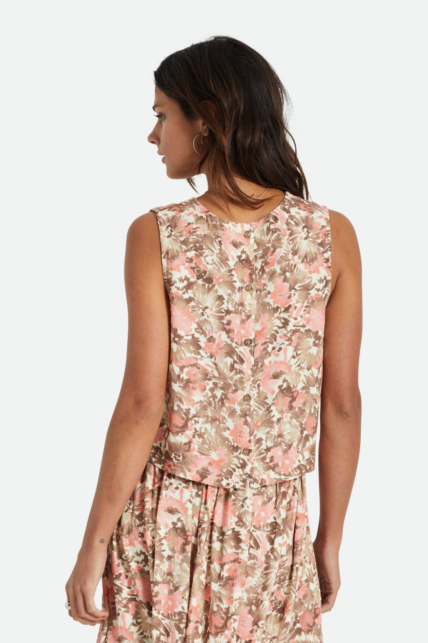 Brixton Capri Tank Pink Nectar XL