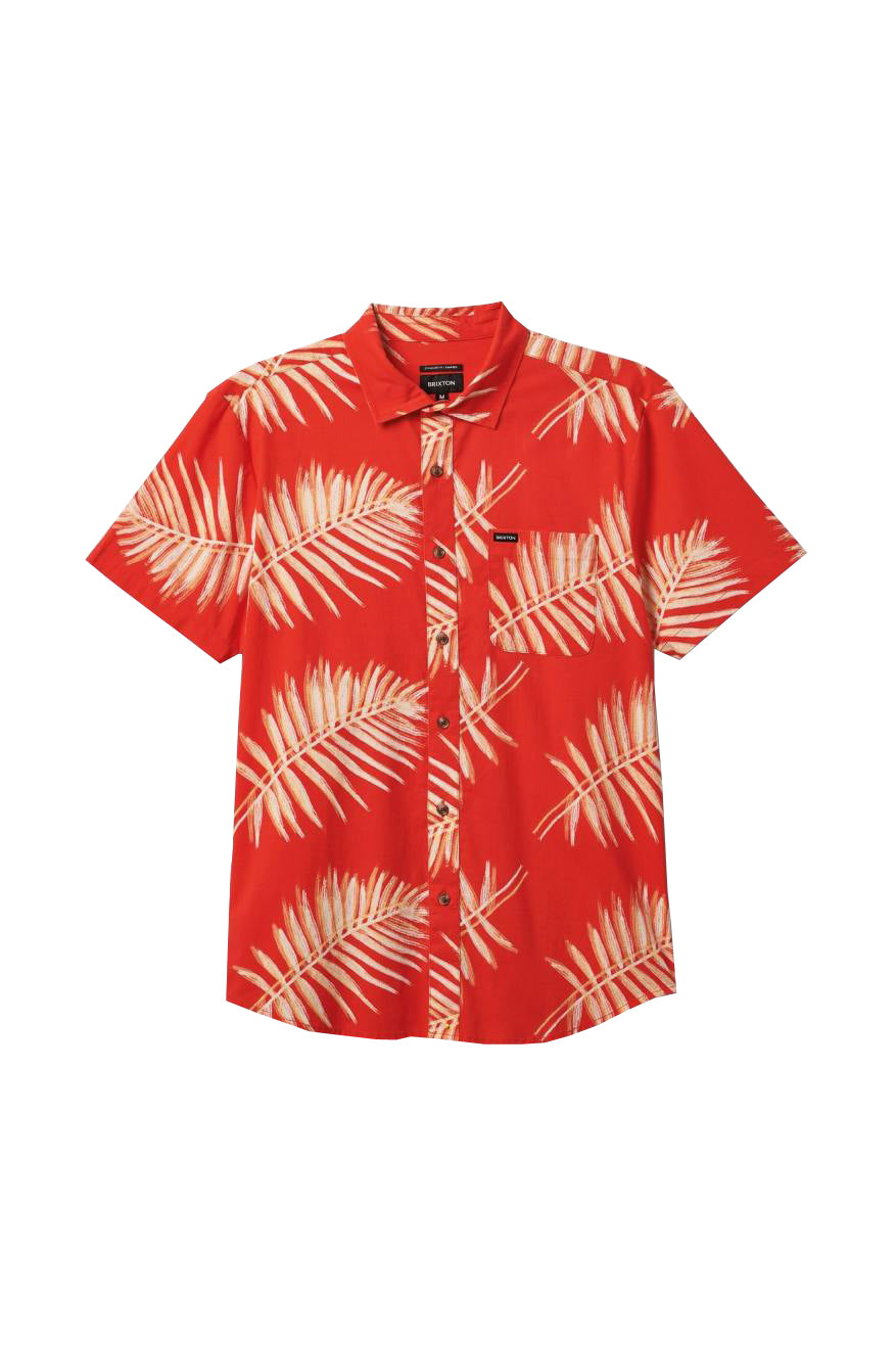 Brixton Charter Print SS Woven