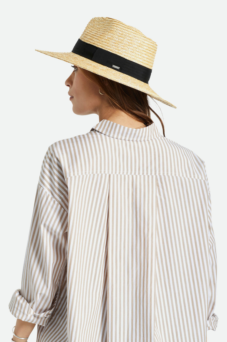 Brixton Joanna Straw Hat HONEY XS