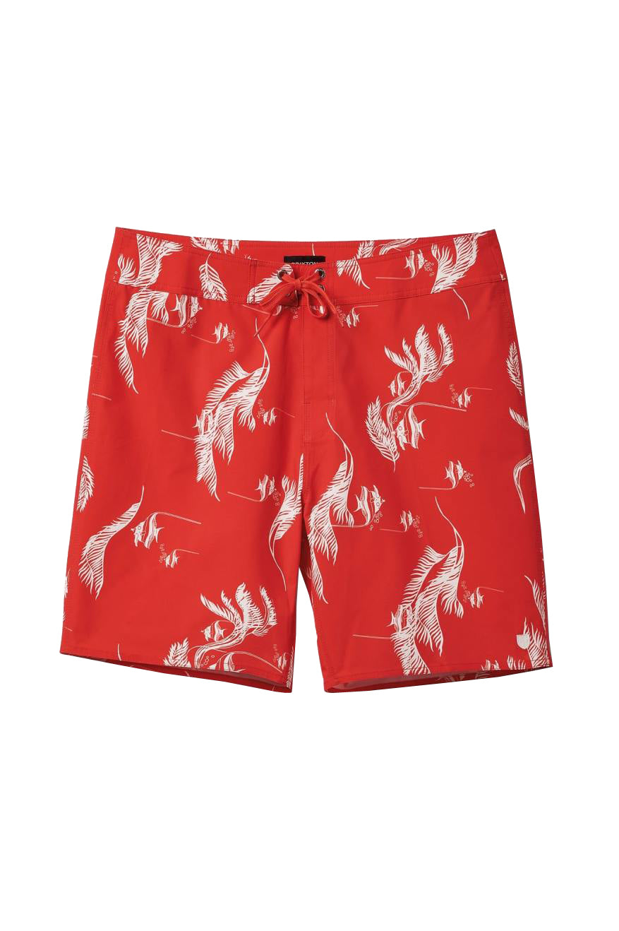 Brixton Temple Trunk Aloha Red/White 30