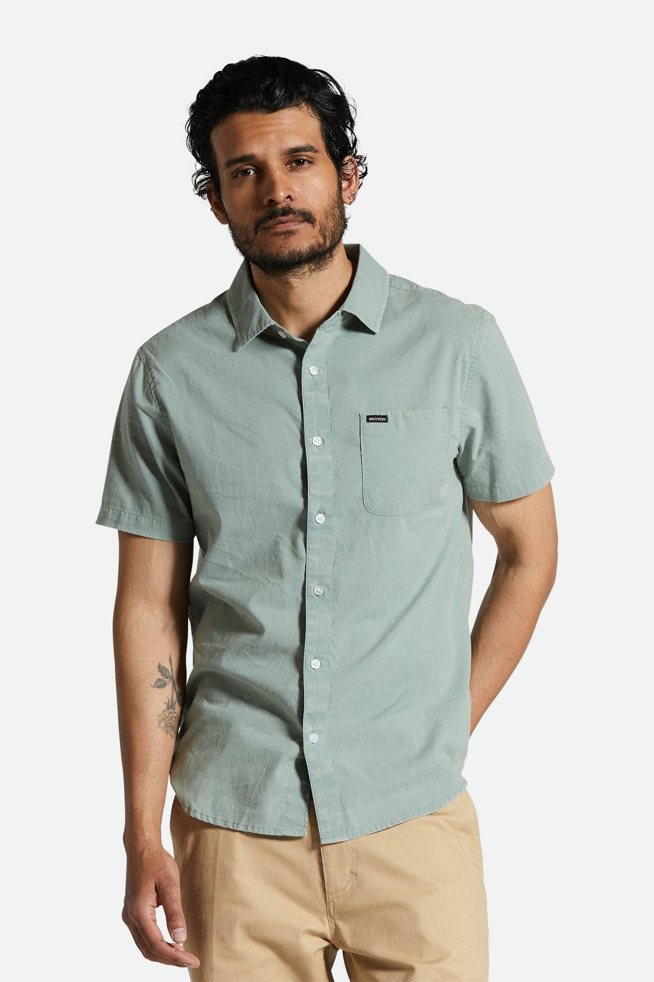 Brixton Charter Sol Wash WVN Chinois Green S