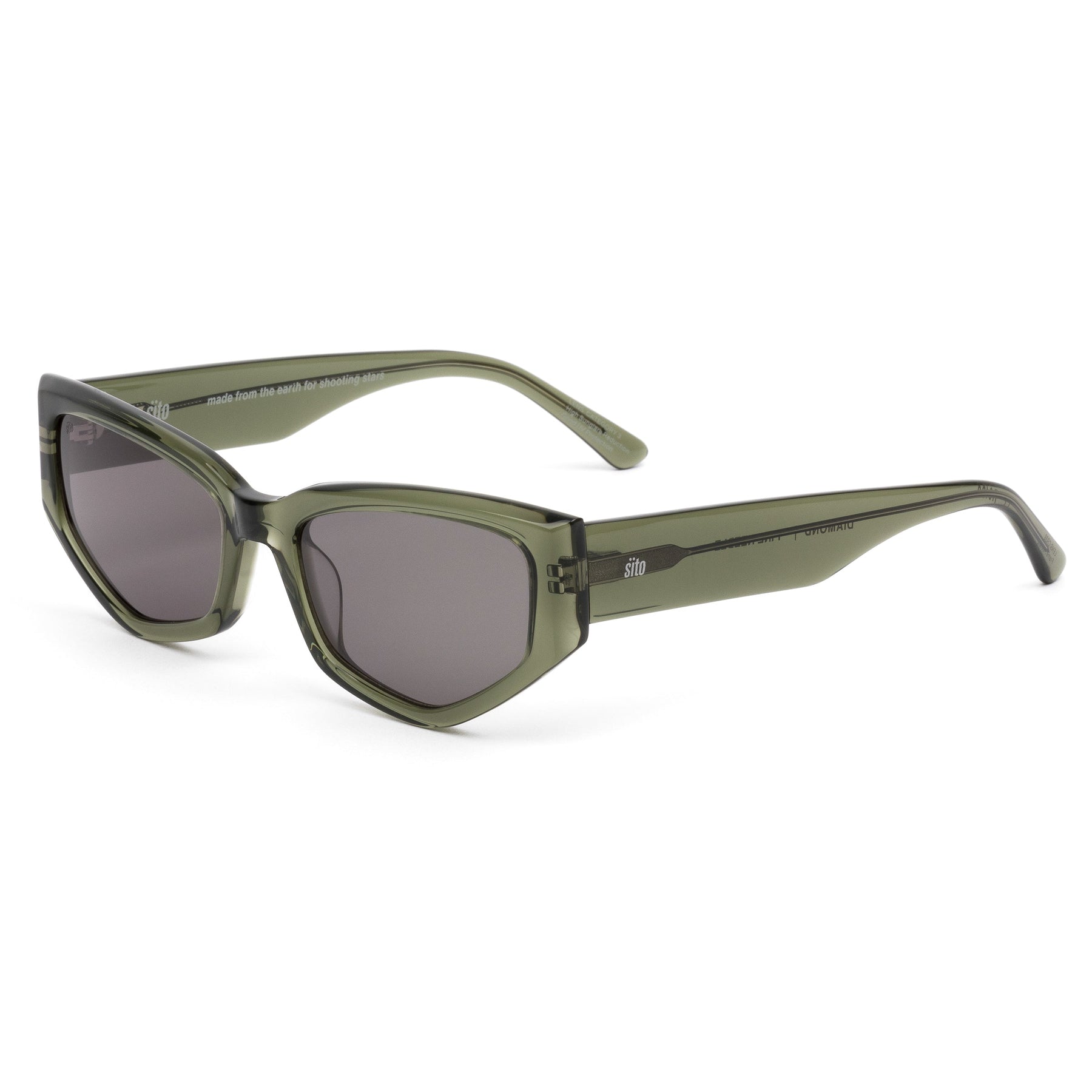 Sito Diamond Polarized Sunglasses pineneedle horizongradient