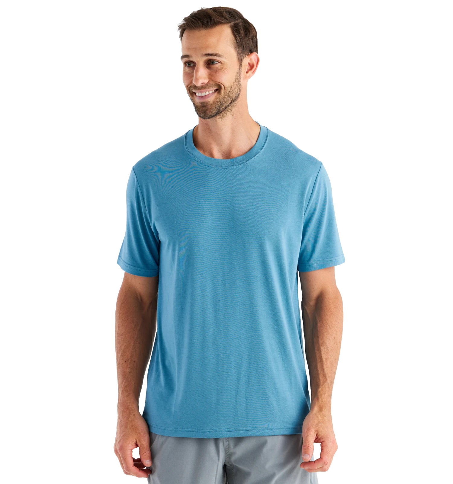 Free Fly Bamboo Motion Tee Fatigue M