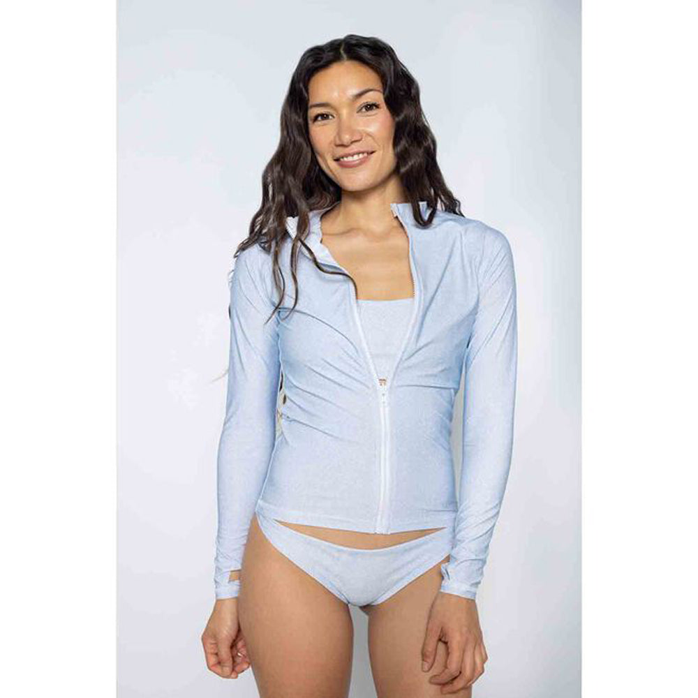 Reel Skipper Full Zip Rashie Tribe M