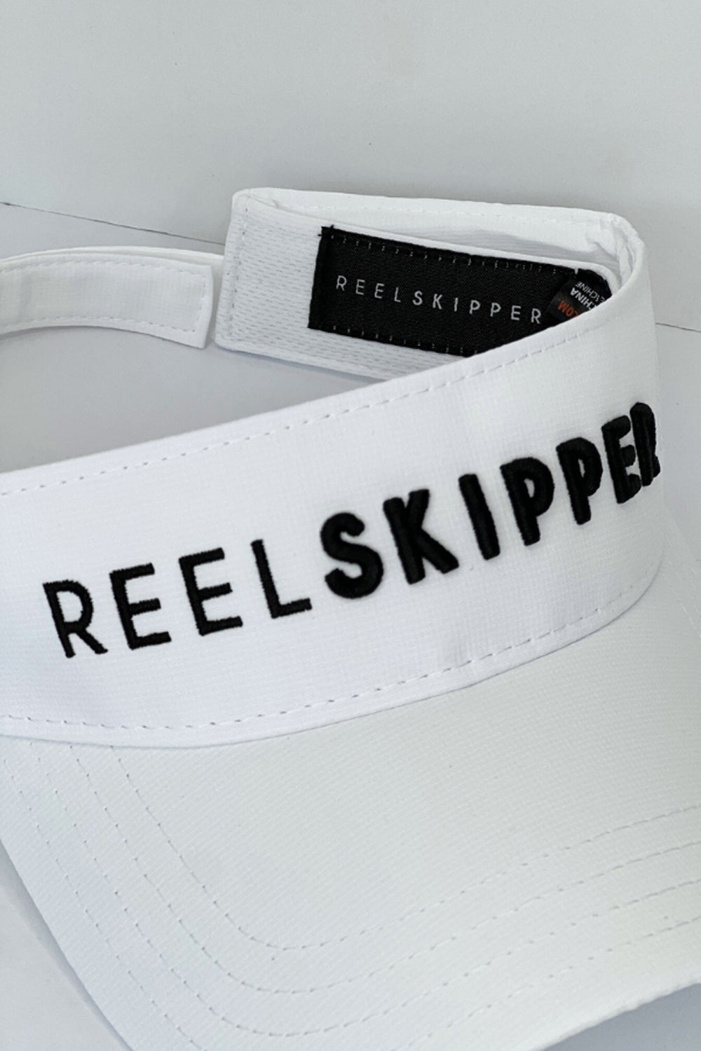 Reel Skipper Visor White OS