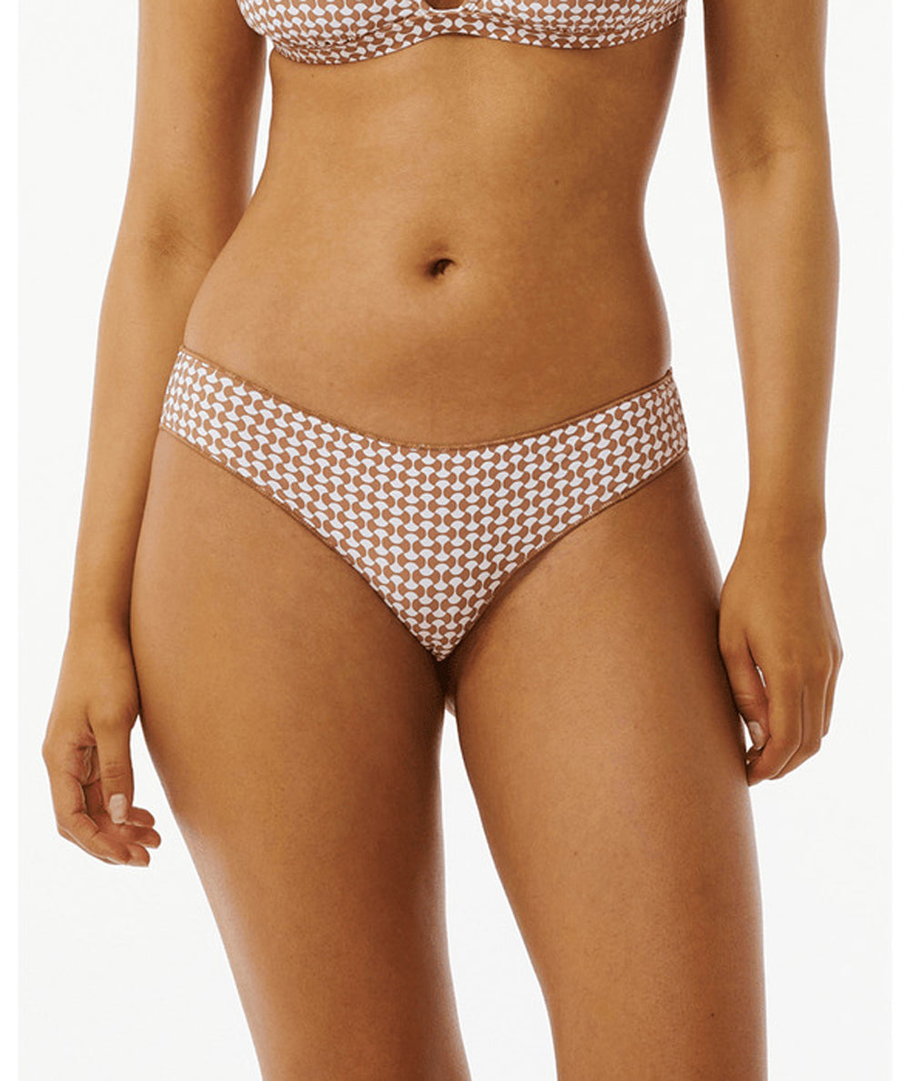 Rip Curl Classic Surf Cheeky Pant White/Brown S