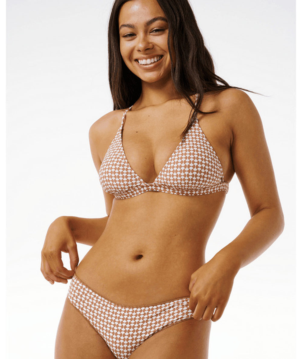 Rip Curl Classic Surf Cheeky Pant White/Brown S