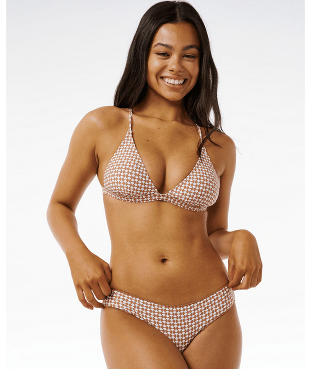 Rip Curl Classic Surf Cheeky Pant White/Brown S