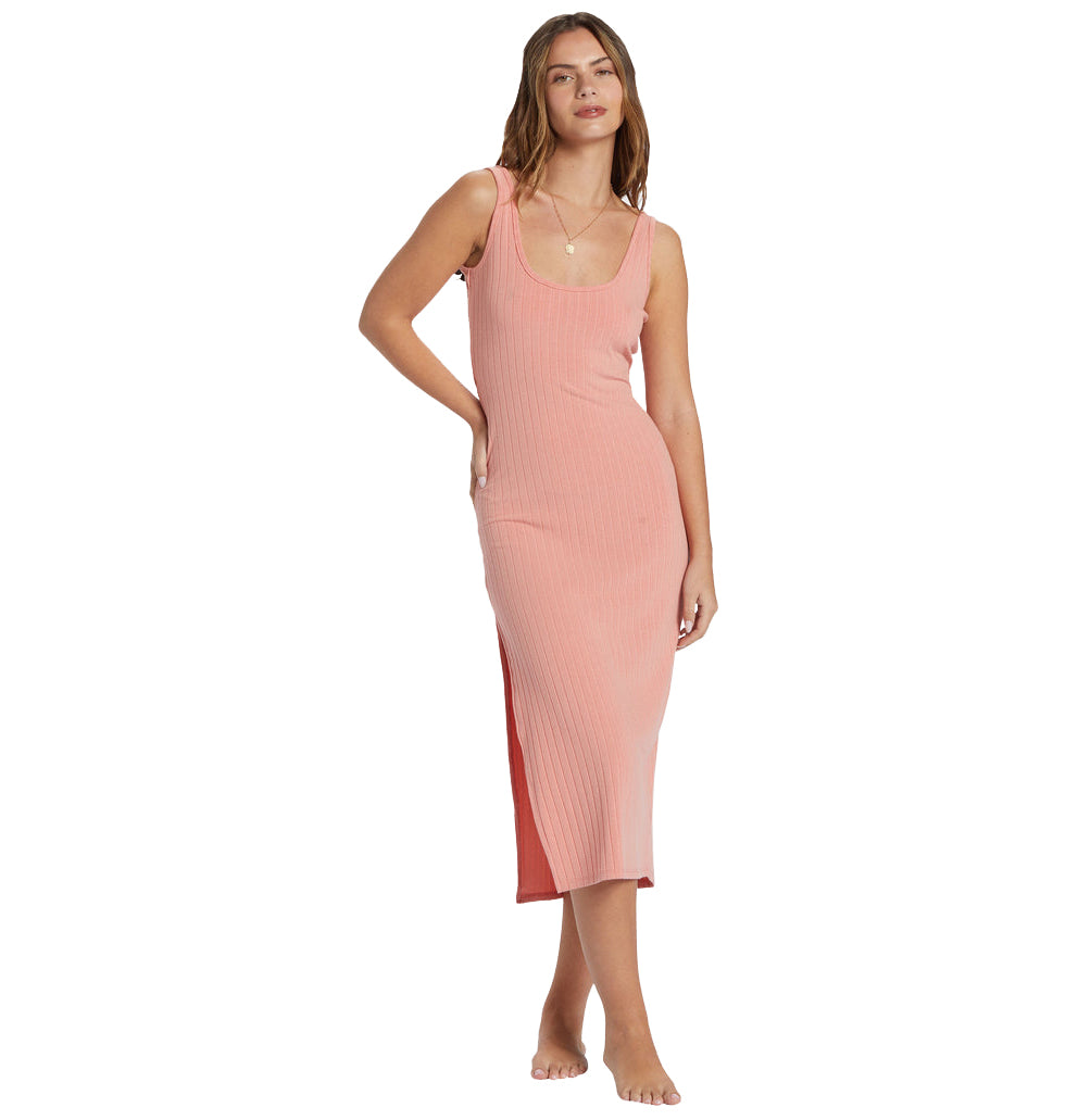 Billabong Take a Look Midi Dress POU M