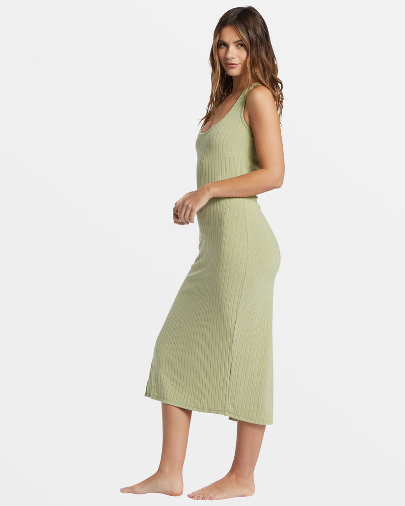 Billabong Take a Look Midi Dress AVO XS