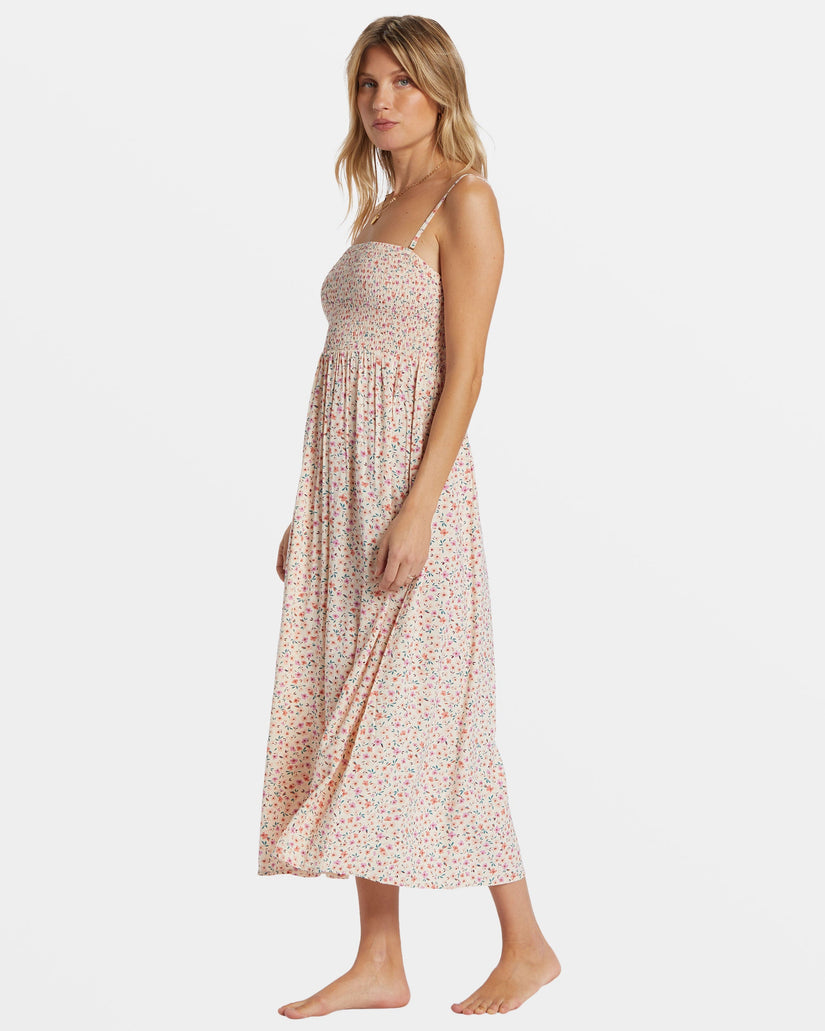 Billabong Off The Coast Midi Dress WCP S