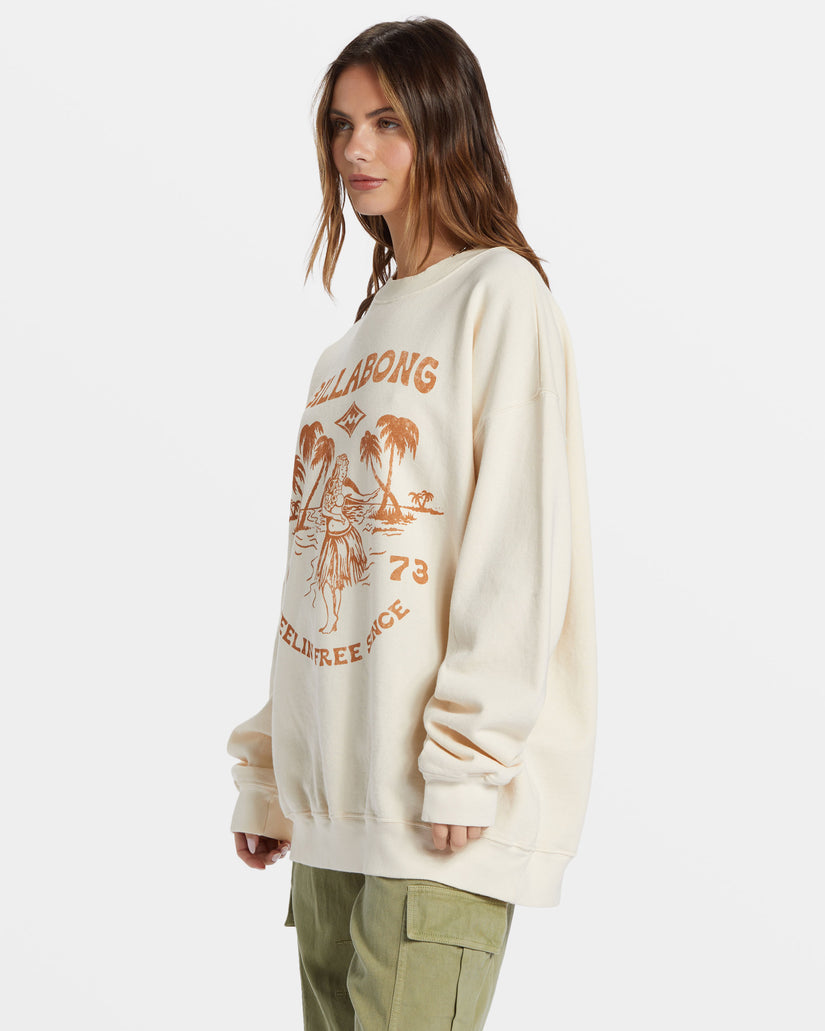 Billabong Ride In Pullover Sweatshirt WCW0 M/10