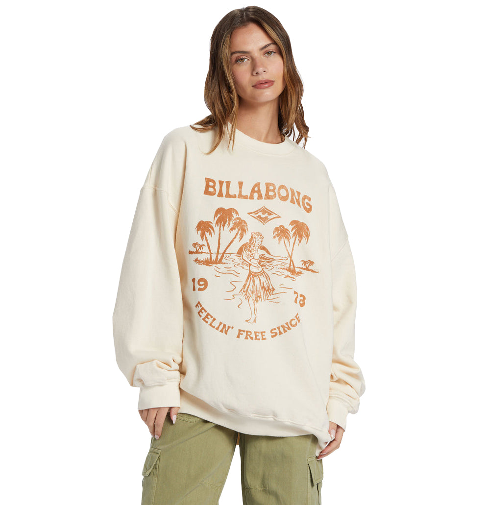 Billabong Ride In Pullover Sweatshirt WCW0 XL/14