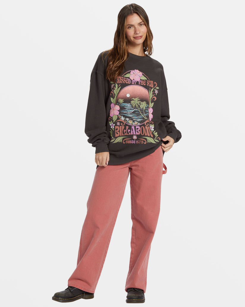 Billabong Ride In Pullover Sweatshirt KTD0 XS/6