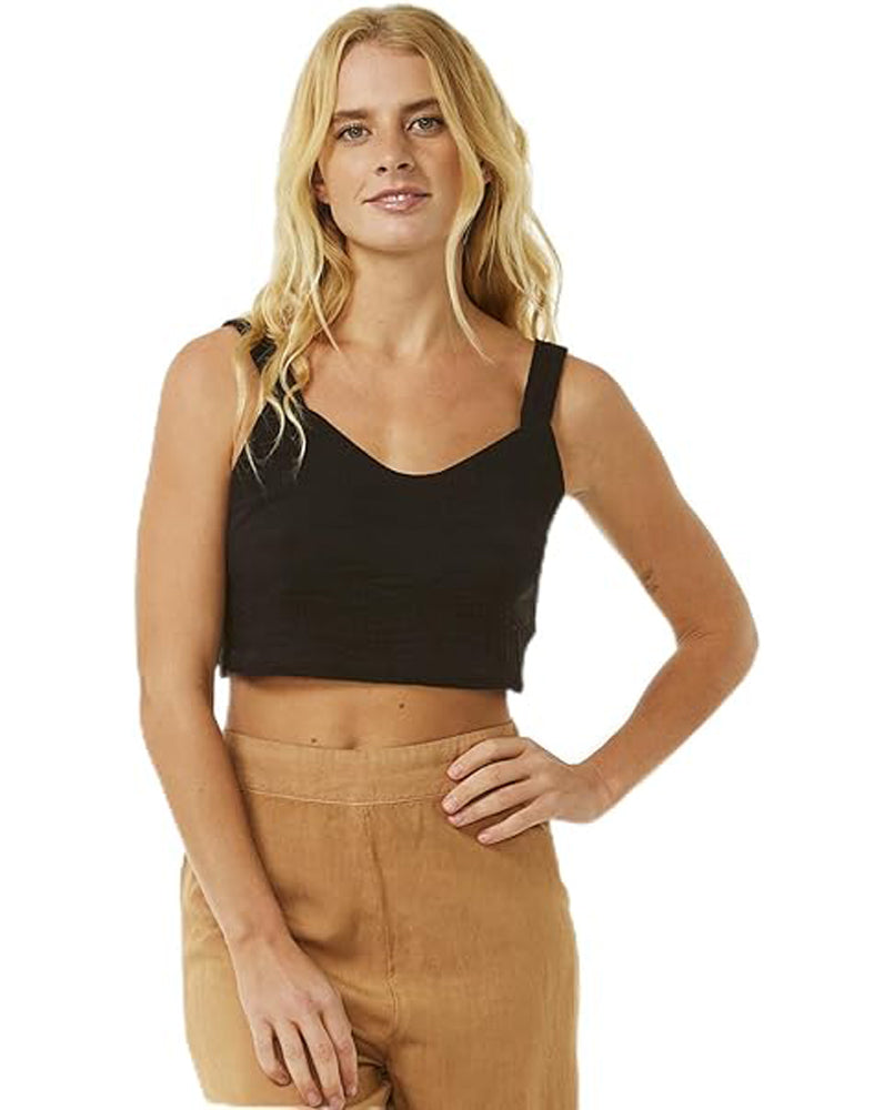 Rip Curl Premium Surf Crop Black S
