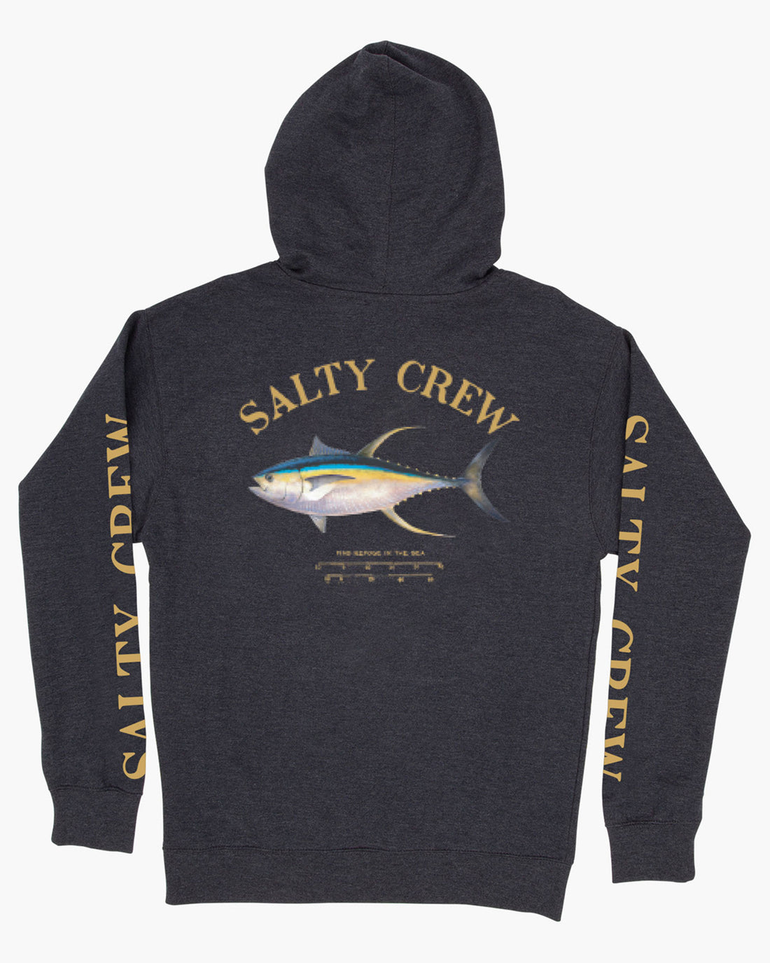 Salty Crew Ahi Mount Hood Fleece NavyHeather XXL