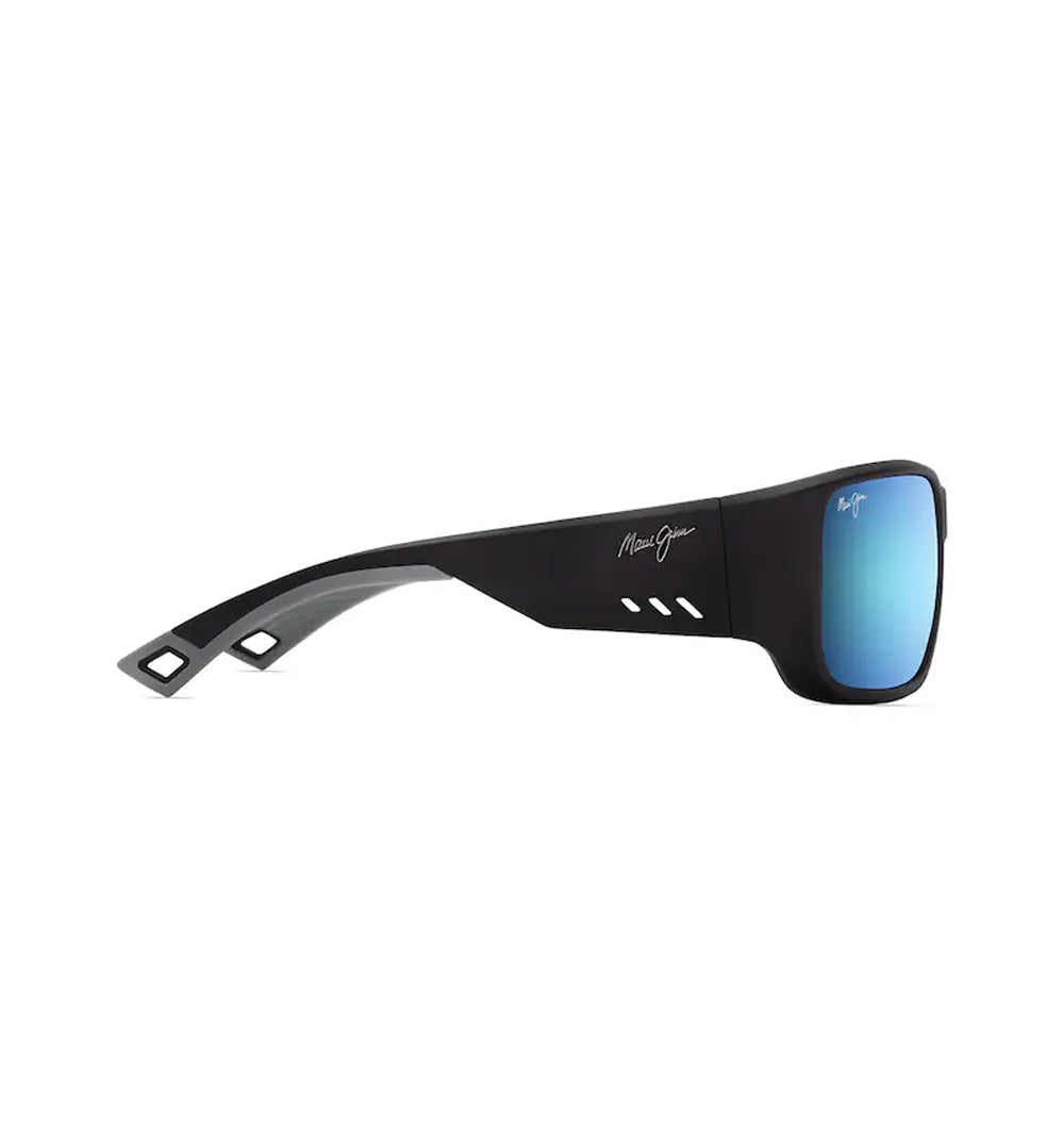 Maui Jim Keha Polarized Sunglasses MatteBlack BlueHawaii