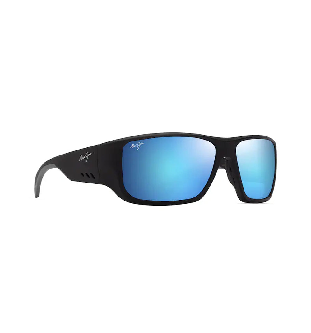 Maui Jim Keha Polarized Sunglasses MatteBlack BlueHawaii