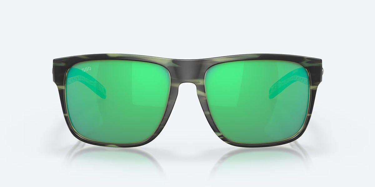 Costa Del Mar Spearo XL Sunglasses MatteReef GreenMirror 580P