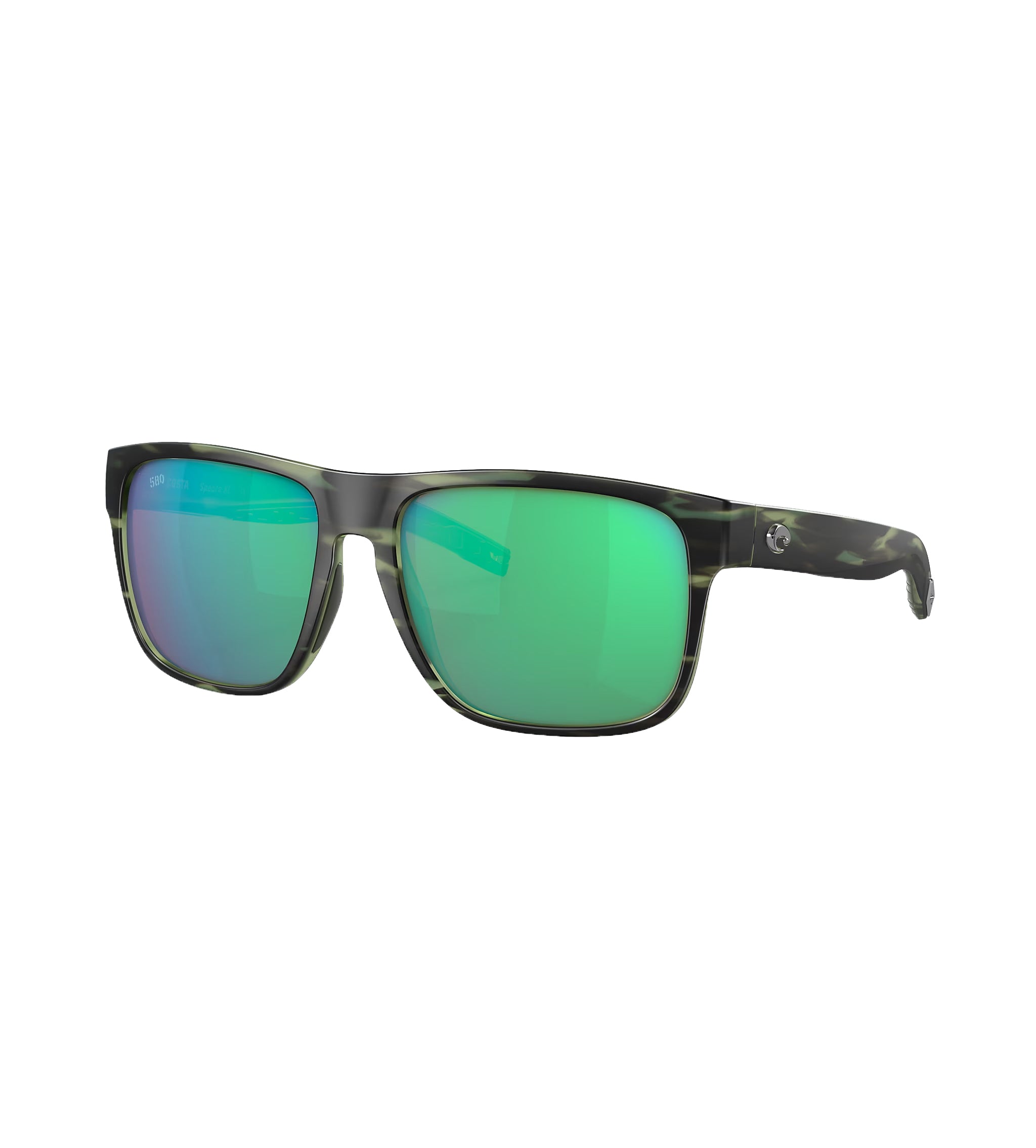 Costa Del Mar Spearo XL Sunglasses MatteReef GreenMirror 580P