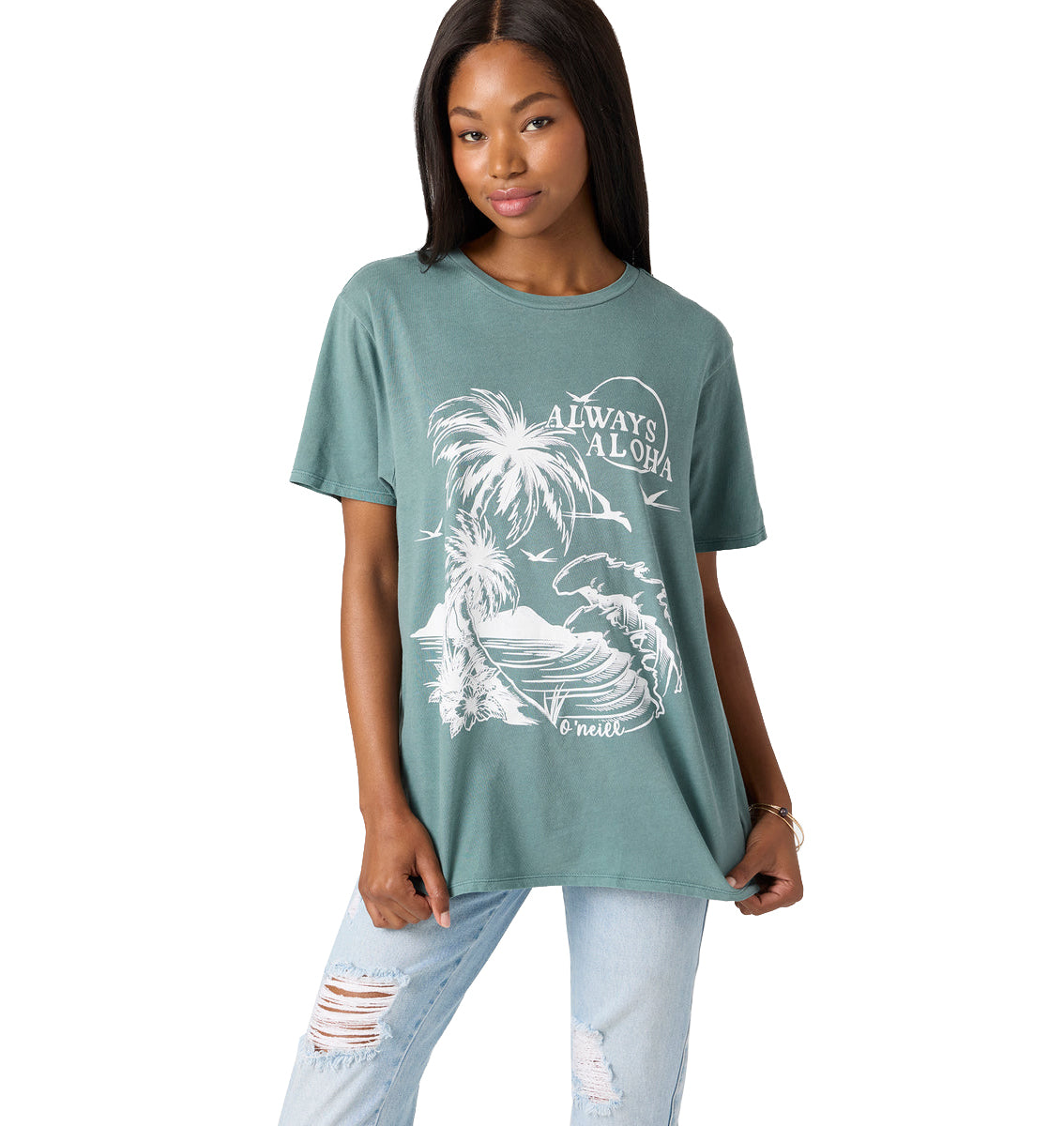 O'Neill Stay Sunny Hawaii SS Tee SPN L