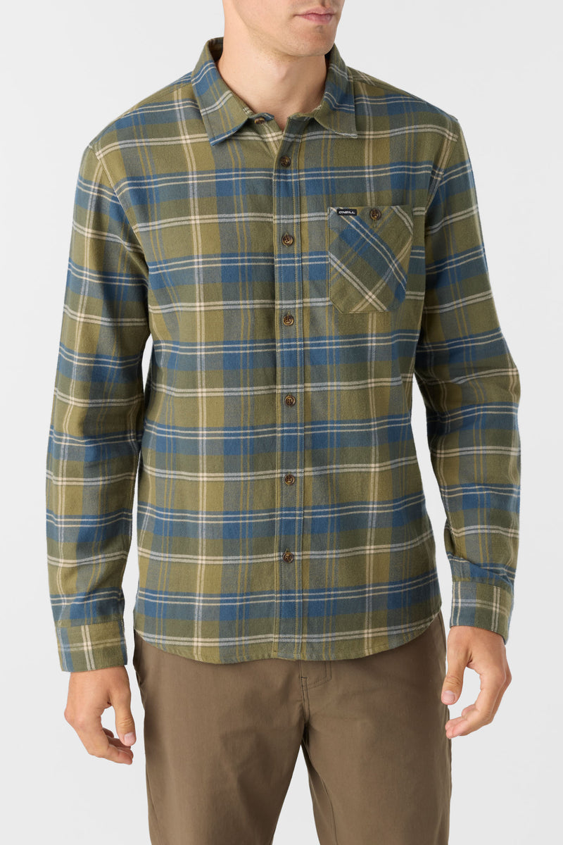 O'Neill Redmond Standard Fit LS Woven DLG M