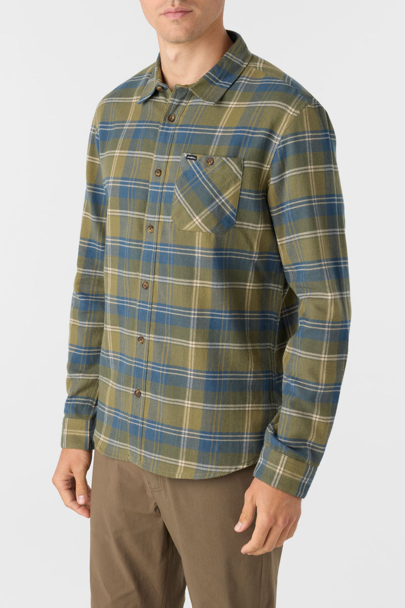 O'Neill Redmond Standard Fit LS Woven DLG M