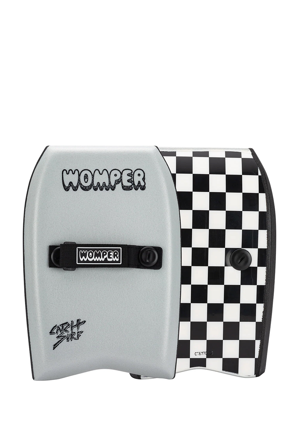The Womper Body Surf Board CoolGrey24 16in w/ Strap