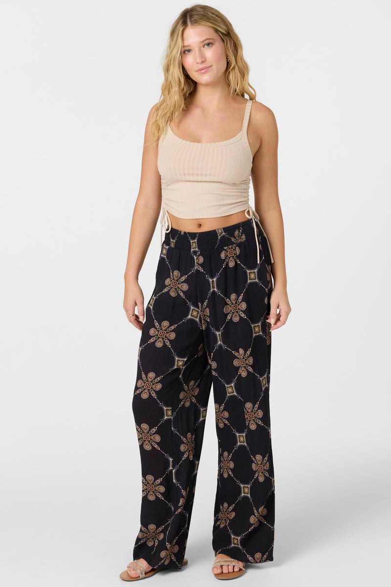 O'Neill Jonie Grid Tile Beach Pants BLK M