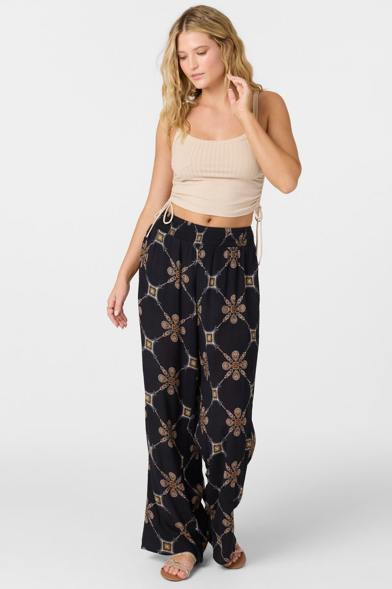 O'Neill Jonie Grid Tile Beach Pants BLK XL