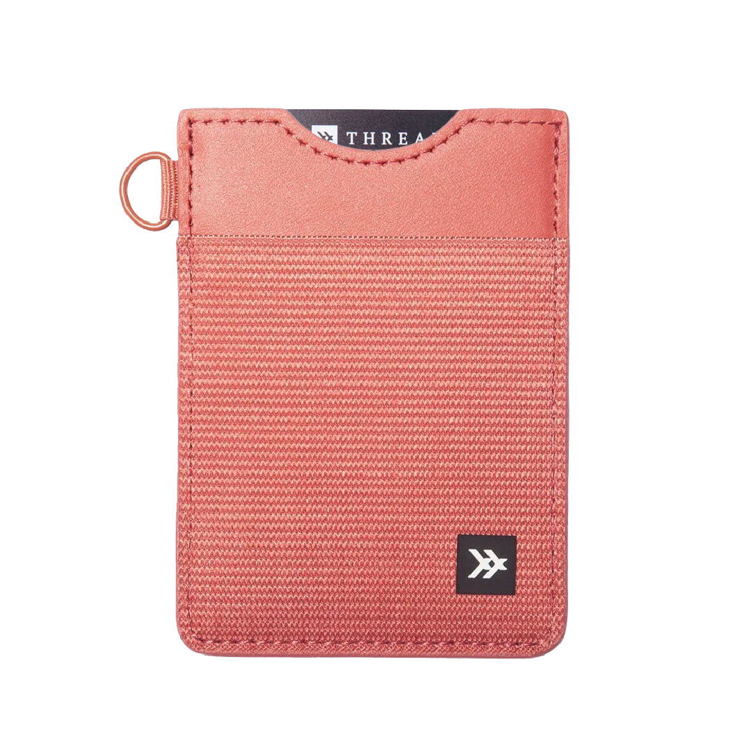 Thread Wallets Vertical Card Holder Wallet Sienna Onesize