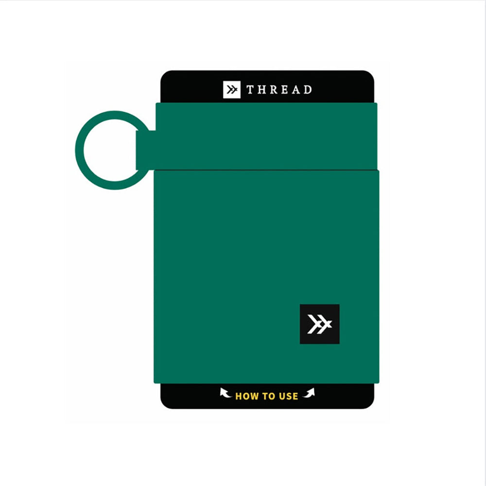 Thread Wallets Elastic Wallet Jade OneSize