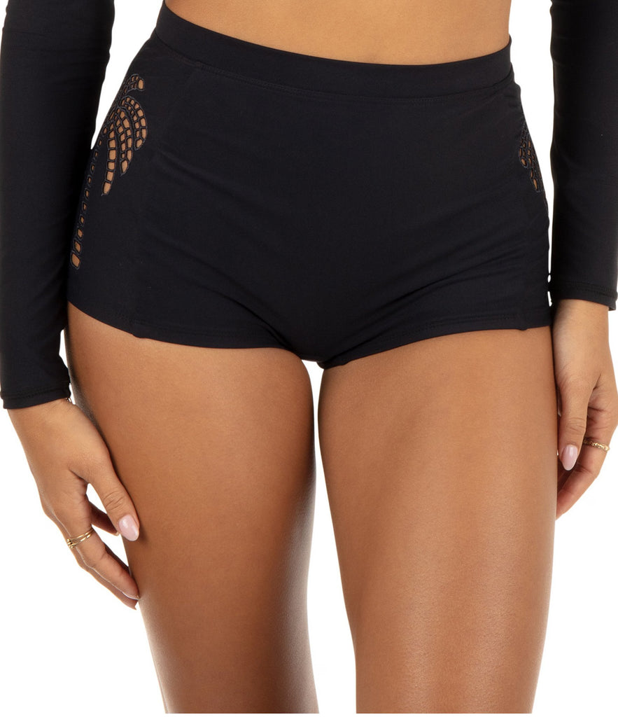 Hurley Shadow Palm Retro Swim Short Black S