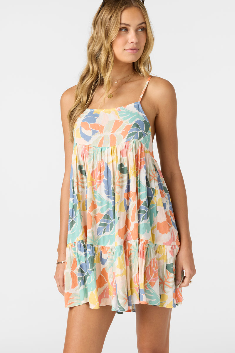 O'Neill Saltwater Essentials Rilee Printed Dress MUL S