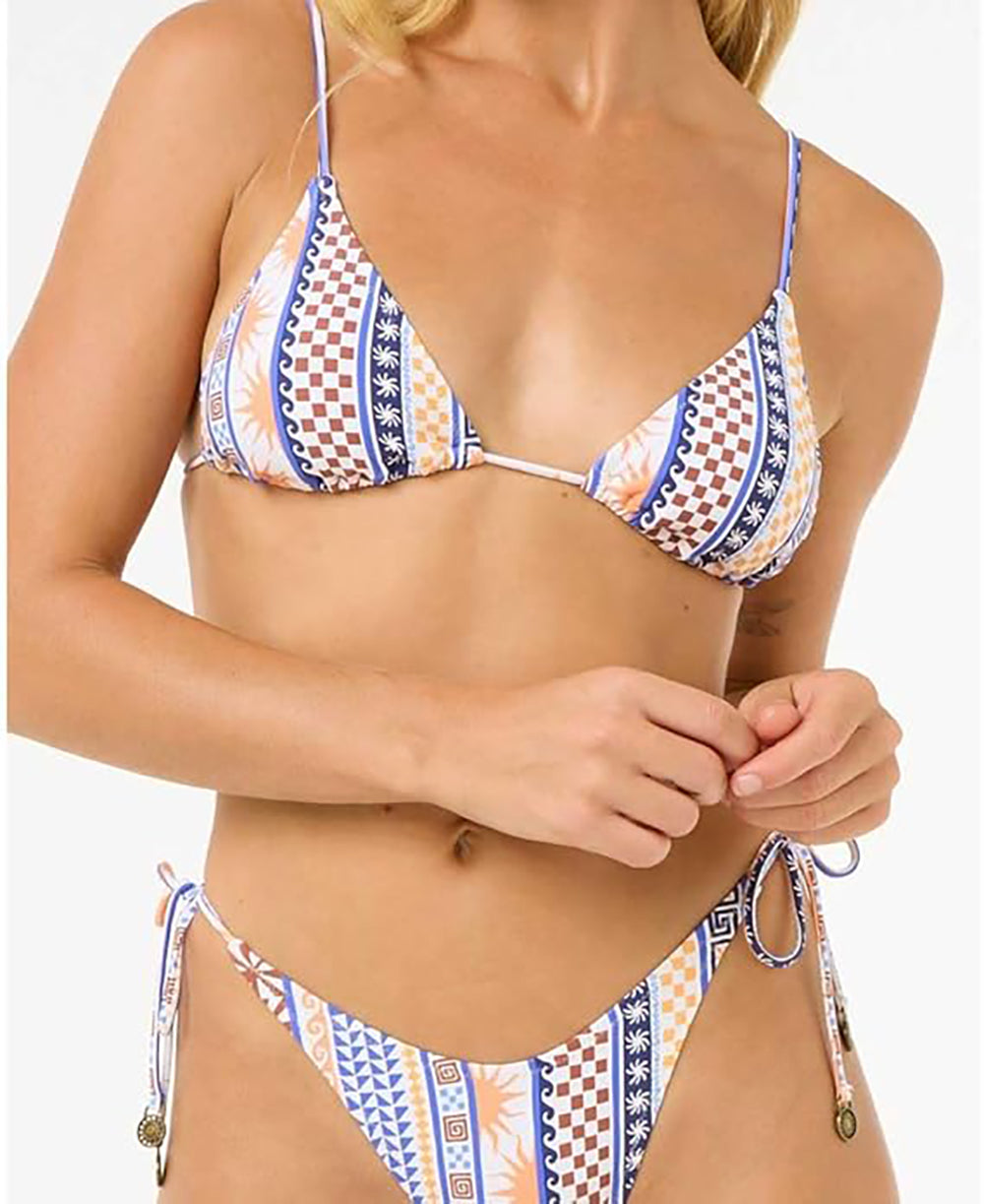 Rip Curl San Carlos Sliding Tri Bikini Top 3282-Multico L