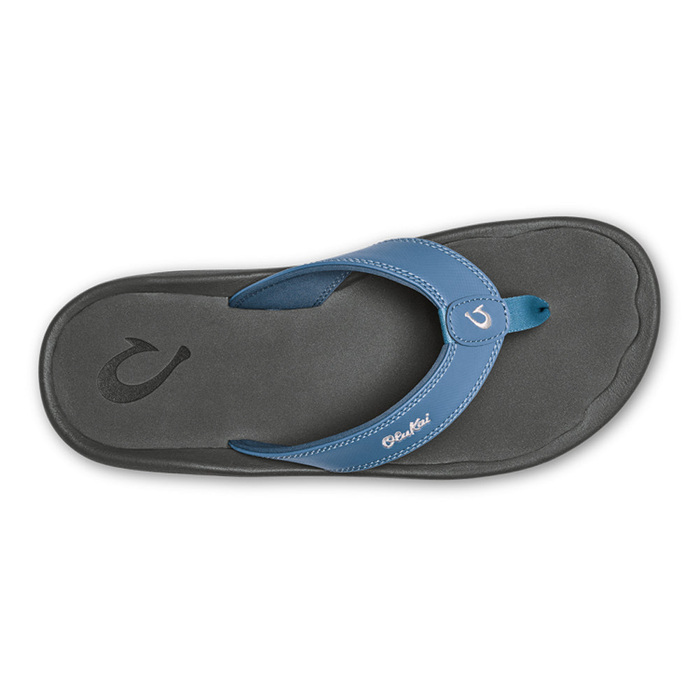 Olukai Ohana Mens Sandal BFRK-Blue Fog-Rock 12