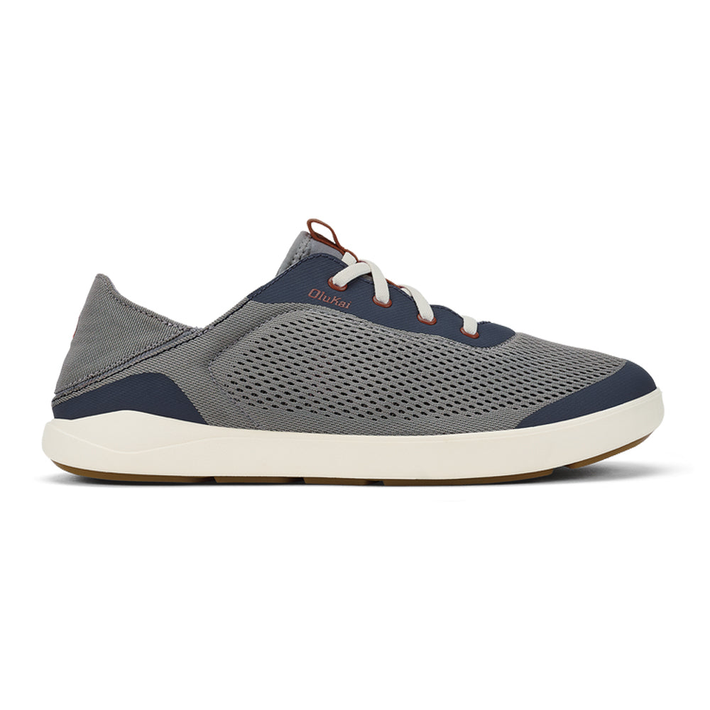 Olukai Moku Pae Mens Shoe AUDE-Ash-Trench Blue 10.5