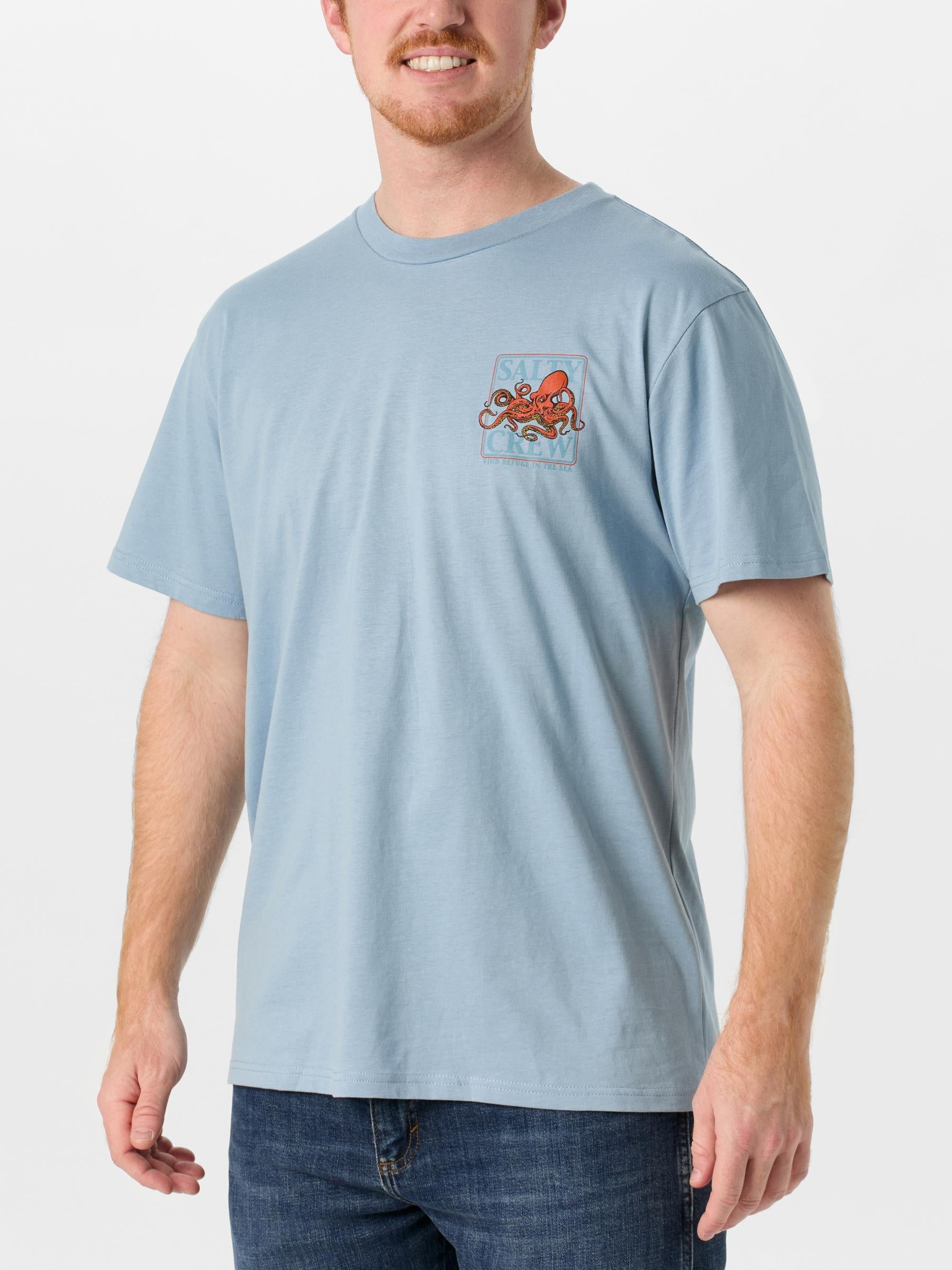 Salty Crew Ink Slinger SS Tee BlueFog L