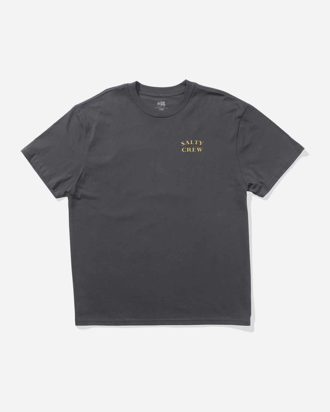 Salty Crew Lured Classic SS Tee Charcoal XL