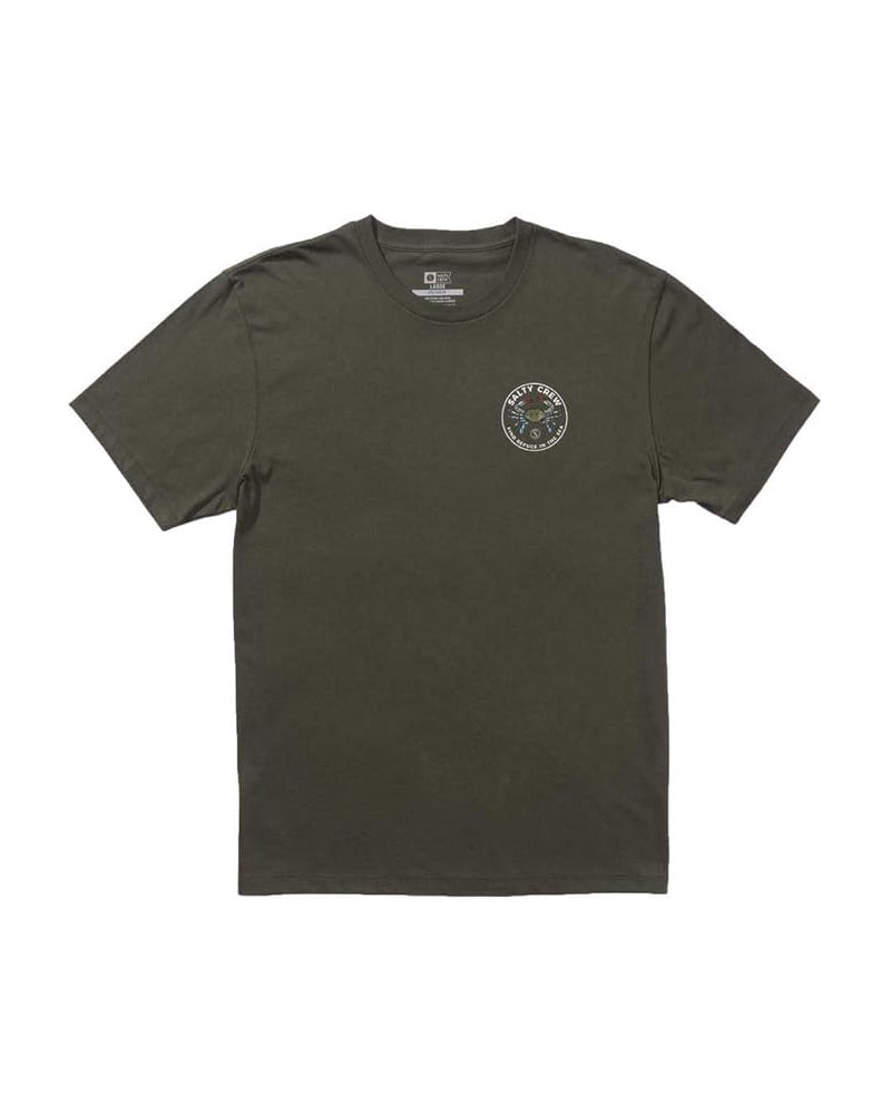 Salty Crew Blue Crabber Premium SS Tee DustyOlive L