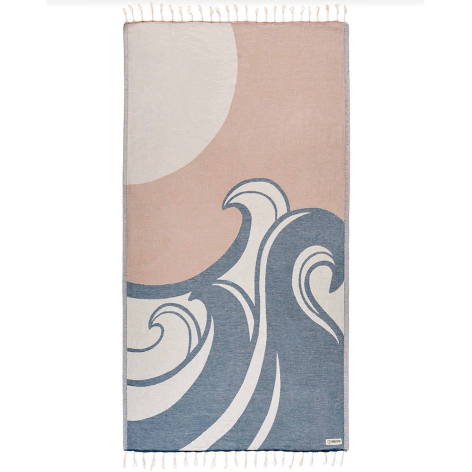 Sand Cloud Turkish Beach Towel Ezili taupe Regular