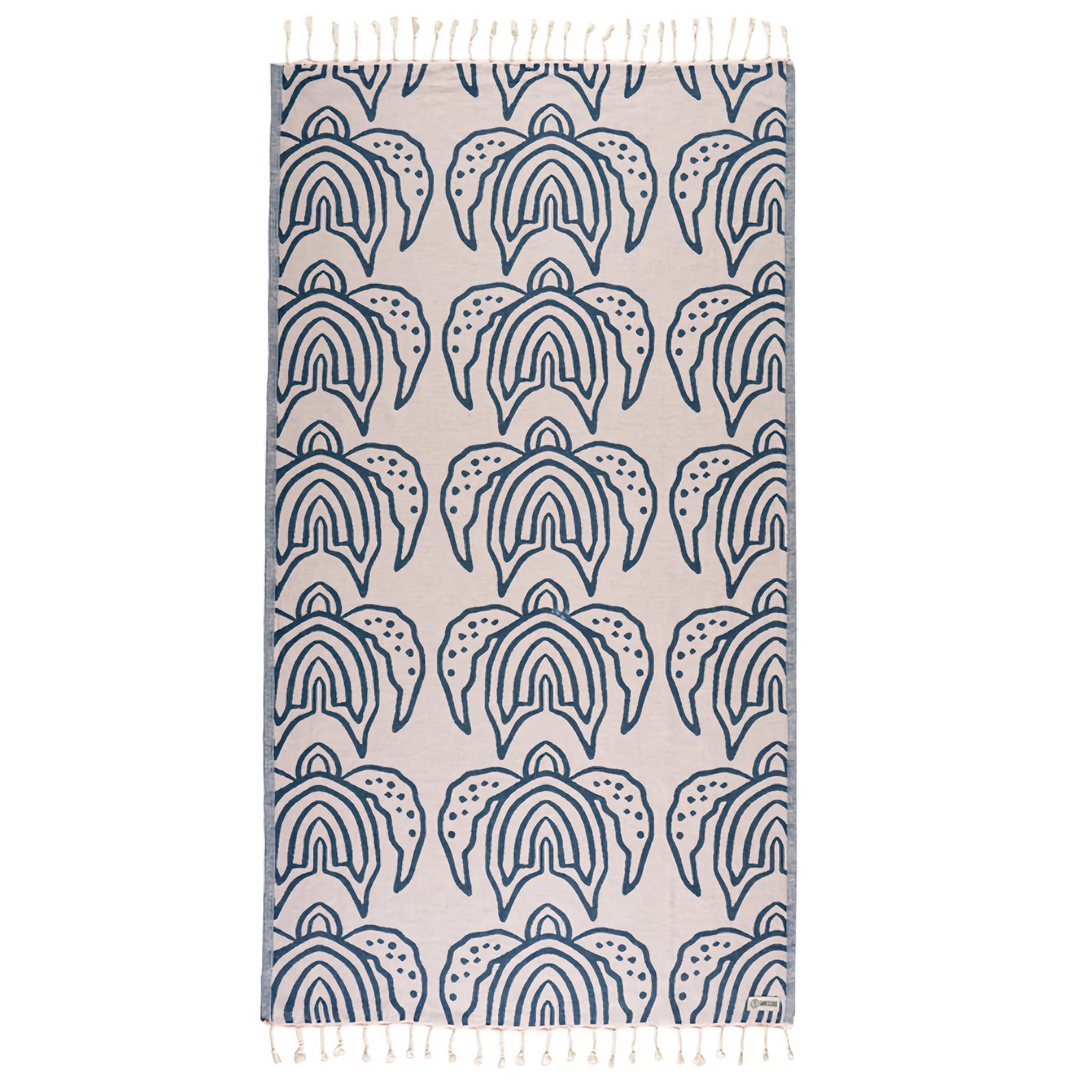Sand Cloud Turkish Beach Towel TurtleIsland DustyPink Regular