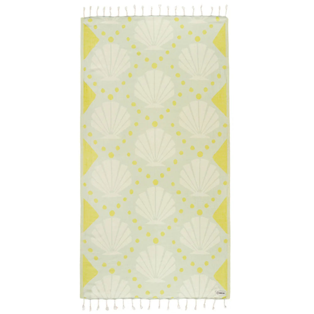 Sand Cloud Turkish Beach Towel Brizo Lime Regular